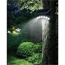 MSP 10W Solar Güneş Enerjili LED Bahçe Armatür, Beyaz