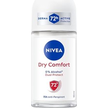 MSP Dry Comfort Deo Roll-On 6'lı Paket (6 x 50 Ml) Terleme Önleyici Deodorant Roll-On Deodorant Çift Aktif Formüllü, Uzun Süreli Terleme Önleyici