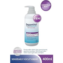 MSP Sensidaily Pompalı 400 ml Vücut Kremi