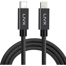 MSP Horizontal 20W Type C To Lightning 1 Metre iPhone iPad Hızlı Şarj ve Data Kablosu Space Gray