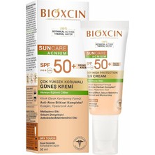 MSP Sun Care Akneye Eğilimli Ciltler Için Renkli Güneş Kremi 50 Spf - Akne, Dry Touch, Mat Tinted
