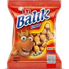 aklow akyoleticaret Balık Kraker 40 G x 16 Adet