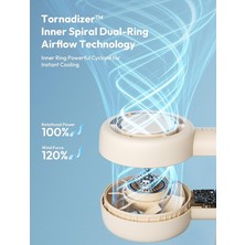 MSP Taşınabilir Taşınabilir Turbo Fan [16H Maksimum Soğutma Süresi], 5 Hızlı USB Şarj Edilebilir Mini Kişisel Pille Çalışan Küçük Cep Soğutma Fanı Kadınlar, Seyahat, Ev, Ofis, Plaj, Kirpik Için