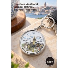 Yenilig 2 Adet Istanbul Temalı Küllük Anahtarlık – Keychain, Anahtarlık, Istanbul Hatırası, Souvenir, Hediyelik