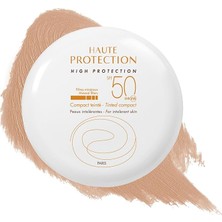 MSP Thermale Avene Beige Compact Mineral Filtreli Açık Renkli Spf 50+ Cilt Tonu Eşitleyici Açık Renk Güneş Kremi 10 gr