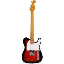 MSP Telecaster Elektro Gitar (2-Tone Sunburst)
