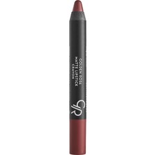 MSP Rose Matte Lipstick Crayon No: 21 - Besleyici Nemlendirici Mat Kalem Ruj