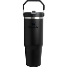 MSP Iceflow Flip Straw Tumbler Pipetli Termos Bardak, Siyah 2.0, 0.89 Litre
