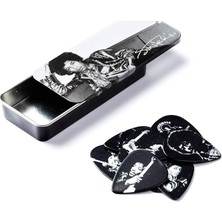 MSP Dunlop Jimi Hendrix Silver Portrait 6lı Pena Seti (Heavy)
