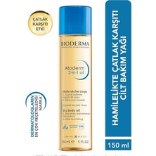 MSP Atoderm 2-In-1 Body Oil Hamileler Için Çatlak Önleyici Nemlendirici Besleyici Cilt Bakım Yağı 150 ml