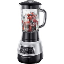 aklow akyoleticaret Blender; 25720-56 Velocity Pro 1000 W, Cam (7 Ayar: 3 Hız Kademesi + Icecrush + Smoothie, Içecek ve Çorbalar Için 3 Program) 1,5 L Kapasite