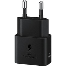 MSP Hızlı Şarj Adaptörü, Enerji Tasarruflu Şarj Cihazı, Usb-C Veri Kablosu, 25 Watt, Siyah, EP-T2510X