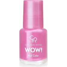 MSP Rose Wow Nail Color No: 25 - Parlak Bitişli Mini Oje 6 ml