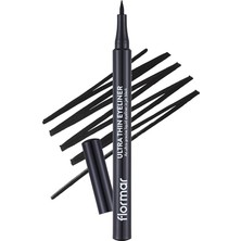 MSP Ultra Ince Uçlu Eyeliner (Siyah) - Ultra Thin Eyeliner - 001 Black - 8690604478491