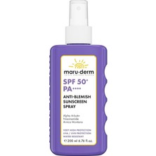 MSP Spf 50+ Leke Karşıtı Vücut Güneş Kremi Spreyi – Alfa-Arbutin & Niasinamid ile Ton Eşitleyici Geniş Spektrum Koruma, 200 ml