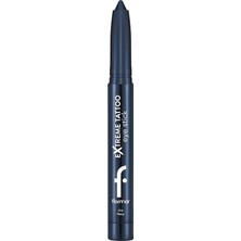 MSP Extreme Tattoo Işıltılı Asansörlü Kalemtıraşlı Jel Göz Kalemi & Far Stick - 006 Navy