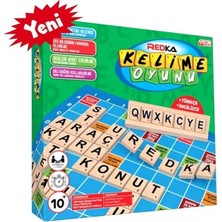 MSP Planes Redka Ahşap Kelime Oyunu Kelime Üretme Kelime Avı Yerli Scrabble