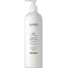 MSP Babé – Stop Akn Yüz Temizleyici, 400 Ml, Akne Tedavisi, Yağlı Cilt ve Cilt Regülasyonu, Microbiome Care | Günlük Kullanım Için Derinlemesine Temizlik ve Matlaştırıcı