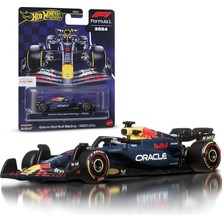MSP Wheels Ölçek 1:64 Premium Formula 1 Koleksiyon Oyuncak Yarış Arabası Gerçek Lastikler ve Metal/metal Gövde ve Şasi (Stiller Değişebilir), JBM12