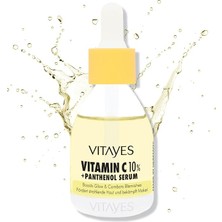 MSP C Vitamini%10 ve Panthenol Cilt Tonu Eşitleyici Leke Karşıtı Aydınlatıcı Nemlendirici Serum, 30 ml