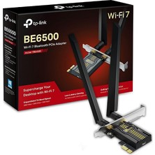 MSP Archer TBE400E | BE6500 Wi-Fi 7 Pcıe Adaptör | Bluetooth 5.4 | Üç Bant 2882 + 2882 + 688 Mbps | Çift Anten | Wpa3 Güvenlik | Ofdma & Mu-Mımo | Windows 11 64-Bit Uyumluluk