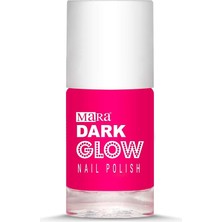 MSP Kozmetik Dark Glow Karanlıkta Parlayan Oje Pink 1 Adet (1 x 250 G), Pembe