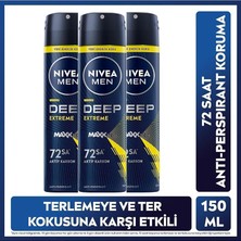 MSP Men Deep Extreme 150ML x 3 Adet