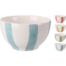 MSP Renkli Desenli Çorba Kasesi 14 cm 4'lü Set, 5003284725