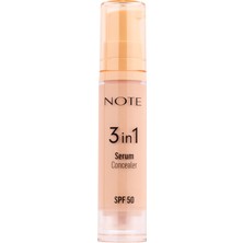 MSP Cosmetics 3 In 1 Serum Concealer Spf 50 00 Light Nemlendirici ve Aydınlatıcı Göz Altı Kapatıcısı
