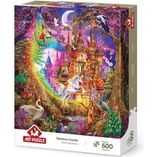 MSP Puzzle Gökkuşağı Şatosu 500 Parça Puzzle