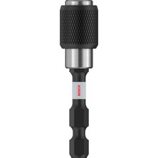 MSP Professional Accessories 2608522320 Hızlı Kilit Uç Tutucu (Darbe Kontrolü, 1/4 Inç Altıgen Şaft, Maymuncuk ve Tıklama)
