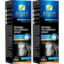 MSP Tüy Dökücü Sprey Erkek 175 ml - Tüy Azaltıcı Etki (2 Paketi)