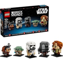 MSP 40856 Brickheadz The Mandalorian And Grogu: Allies & Villains