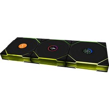 MSP Li Unı Fan Reverse Tl Wıreless LCD 3X120MM Siyah Kasa Fanı (G99.12RTLLCD1W3B.00)