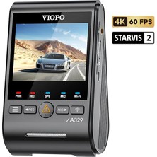 MSP A329 4K Hdr Sony Starvis 2 Sensörlü Wi-Fi 6 SSD Destekli Gps'li Araç Kamerası, A329 Tek Kamera