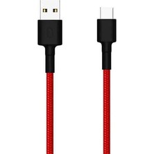 MSP SJV4110GL Mi Type-A Örgülü Kablo, Kırmızı, 1 M