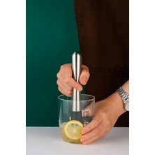 MSP Kokteyl Muddler Barware Mojito Kokteyl Tokmağı CIN511SLV