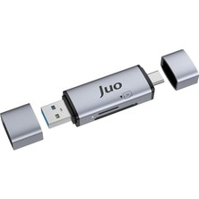 MSP USB 3.2 Type-C ve Usb-A Otg Sd ve Micro Sd Hafıza Kart Okuyucu