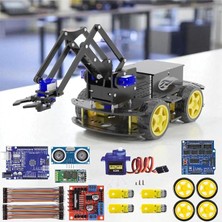 MSP ile Uyumlu 4WD Robot Kollu Full Set - Crane