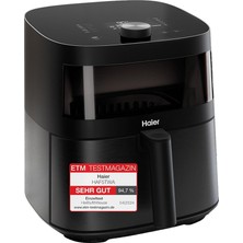 MSP Air Fryer Xxl I-Master Serisi 5 Yağsız Fritöz, 6 Kişiye Kadar 7l Kapasite, Kontrol Penceresi, Sıcak Hava Pişirme, Kızartma, Izgara, Yavaş Pişirme, Buz Çözme, Yoğurt, Siyah