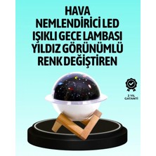 Pileli Store USB ile Çalışan Projektörlü Aromaterapi Nemlendirici Masaüstü Kullanım Için Uygun