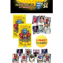 MSP Fifa 365 Adrenalyn Xl 2026 Trading Card Futbolcu Kartları 2 Paket (12 Kart) TYB4SBTIKG8PI2NL27