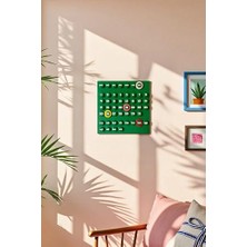 aklow akyoleticaret Sonsuz Takvim Türkçe (4 Halkalı Ring-A-Date) | 23X23 cm | Masaüstü & Duvar