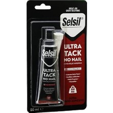 MSP 3104 Ultra Tack No Nail Güçlü Yapıştırıcı Beyaz 350 kg Dayanıklı 50 ml