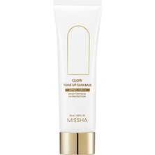 MSP Pürüzsüz, Aydınlık ve Işıltılı Görünüm Sunan Makyaj Bazı 50 Mililitre Glow Tone Up Sun Base SPF50 Pa