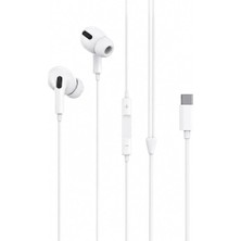 MSP Hp-Tko1 Titan Series Type-C Kablolu Kulak Içi Kulaklık - Yüksek Kaliteli Stereo Ses, Mikrofonlu ve Ergonomik Tasarımlı 1.2m Type-C Kulaklık