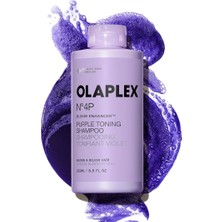 MSP Nº.4p Blonde Enhancer Toning Shampoo - Renk Koruyucu & Bağ Güçlendirici Mor Şampuan 250 ml