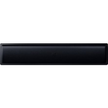 MSP Wrist Rest - Bilek Desteği Ergonomik Suni Deri Klavye Bilek Desteği (Peluş Deri Yastık, Kaymaz Lastik Ayaklar, Tüm Tam Boyutlu Klavyelerle Uyumlu) Siyah