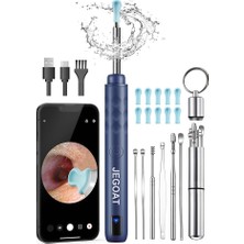 MSP Kulak Balmumu Temizleme Aracı Kamera, Kameralı Kulak Temizleyici, Kulak Temizleme Kiti 1296P Hd Kulak Kapsamı, 6 LED Işık ve 12 Kulak Tıkacı, Kulak Kiri Kulak Kiri Kulak Kiri Kulak Kiri Kaldırmak Için