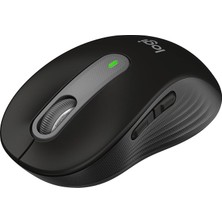 MSP Signature M650 Kablosuz Mouse, Küçük ve Orta Boy Sağ El Için, 4000 Dpı, Sessiz, Bluetooth, Logi Bolt USB Alıcı, 24 Ay Pil Ömrü, Siyah